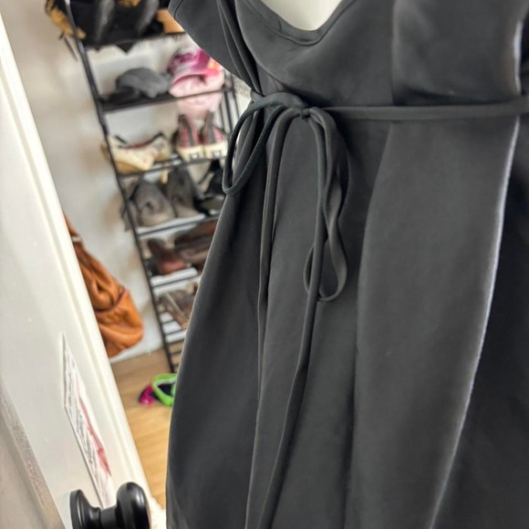 Gillian O'Malley Black Sheer Babydoll Dress – Size L - Picture 5 of 6